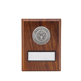 Distinguished Commissioner Plaque, Silver