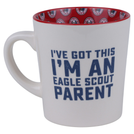 Eagle Scout Parent Stoneware Mug, 18 oz