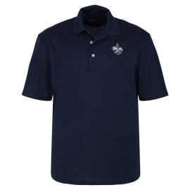 Scouting America Fleur De Lis Staple Polo, Navy - Adult S-3XL