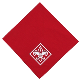 Scouting America Universal Emblem Printed         Neckerchief, Red