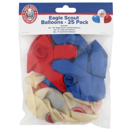 Eagle Scout Confetti Balloons - 25 Pack