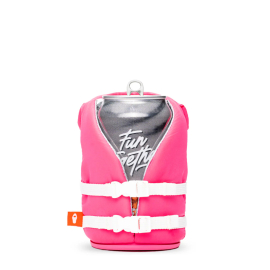 Puffin Drinkware Can Insulator-The Buoy, Party Pink