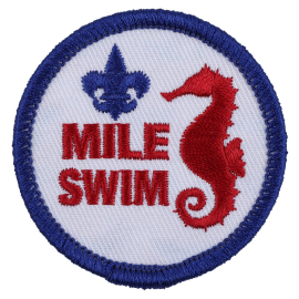 Scouting America Mile Swim Emblem