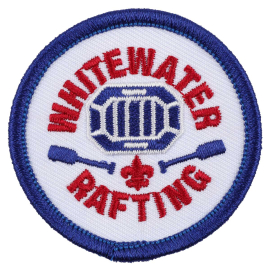 Scouts BSA Whitewater Rafting Emblem