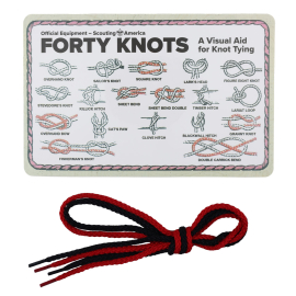 Forty Knots - Knot Tying Kit and Visual Aid