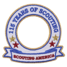 World Crest Ring "115 Years of Scouting"