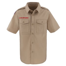 2026 Scouts BSA Performance Uniform Shirt - Youth XS-XL