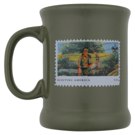 Scouts BSA Stamp 18oz Stoneware Mug