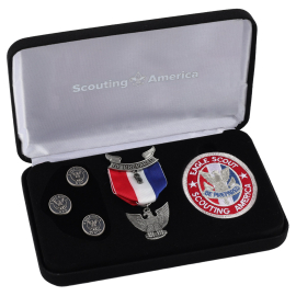 Eagle Scout Award Kit in Sterling Silver finish