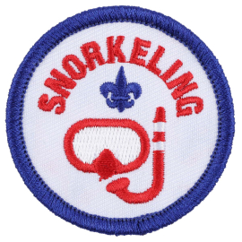 Snorkeling Merit Badge Emblem