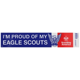 I'm Proud of My Eagle Scouts Bumper Sticker