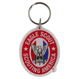 Eagle Scout Acrylic Key Ring