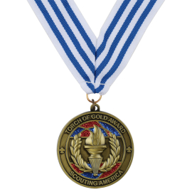 Scouting America Torch of Gold Award Medal