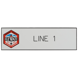 2026 National Scout Jamboree Personalized 1-Line  Name Plate