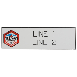 2026 National Jamboree 2-Line Custom Nameplate
