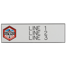 2026 National Jamboree 3-Line Custom Nameplate