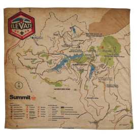 The Summit Map Bandana