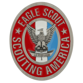 Eagle Scout Oval Coin