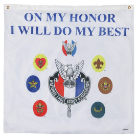 EAGLE SCOUT BANNER 2 SIDED