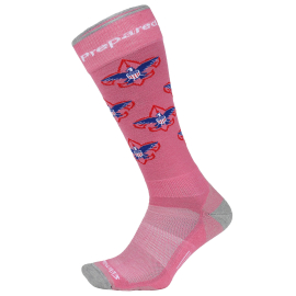 Scouting America Pink Mountain Heritage Wool SocksL/XL