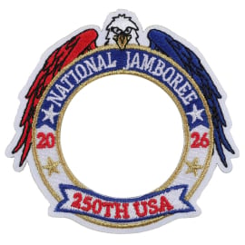 2026 National Jamboree Ring Patch with "250th USA"