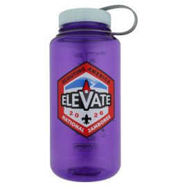 NJ26 Nalgene Wide Mouth Water Bottle, Purple