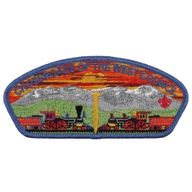 Crossroads of the West Council Shoulder Patch
