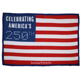 America's 250 Sherpa Throw Blanket