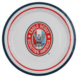 Eagle Scout Lunch Plates 9-in, 25pk