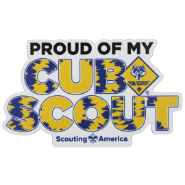 "Proud of My Cub Scout" Car Magnet