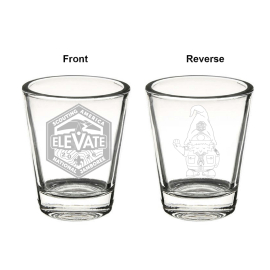 2026 National Jamboree Glass Round Toothpick holder