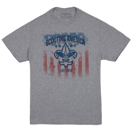 Scouting America Americana Fleur-de-Lis “Est. 1910” T-Shirt