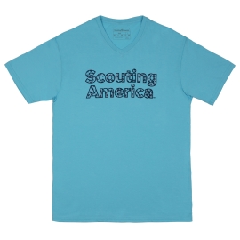 Scouting America Fleur-de-Lis V-Neck T-Shirt