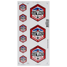 2026 National Jamboree Elevate Logo Vinyl Sticker Sheet

