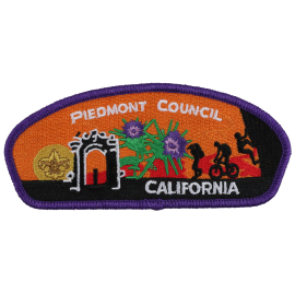 Piedmont Council Shoulder Patch California