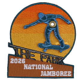 2026 National Jamboree Skatepark Spinner Patch