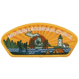 Michigan Crossroads Council Shoulder Patch