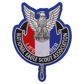 National Eagle Scout Association (NESA) Life Member Jumbo Patch