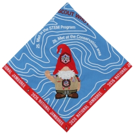 2026 National Jamboree Gnorm Gnome Neckerchief 
