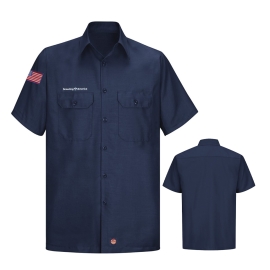 Sea Scouts Official Uniform Ripstop Wicking Shirt, Men's