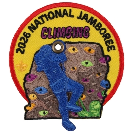 2026 National Jamboree Climbing Spinner Patch