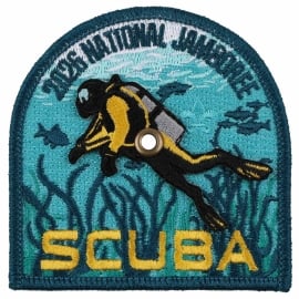 2026 National Jamboree Scuba Spinner Patch