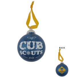 2026 Cub Scouts Glitter Ornament