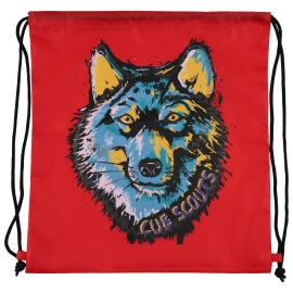 Cub Scout Wolf Rank String Bag