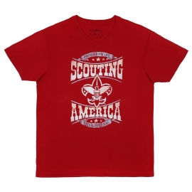 Faded V-Neck Tee - Adult S-2XL