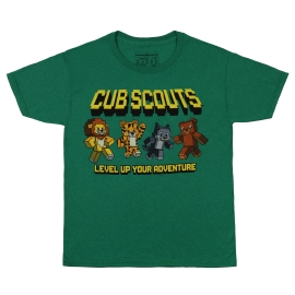Cub Scout Level Up Tee - Youth S-XL