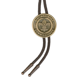 Distinguished Unit Commissioner Bolo Tie, Antique Bronze