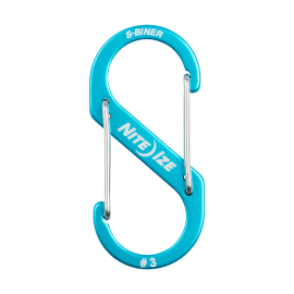 Nite Ize Aluminum-Blue #3 S-Biner Dual Carabiner