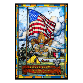 Eagle Scout Tableau with Name