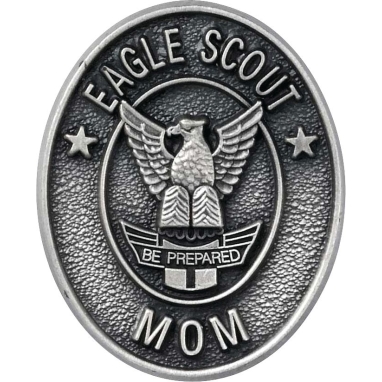 Eagle Scout Mom Pin, Sterling Silver